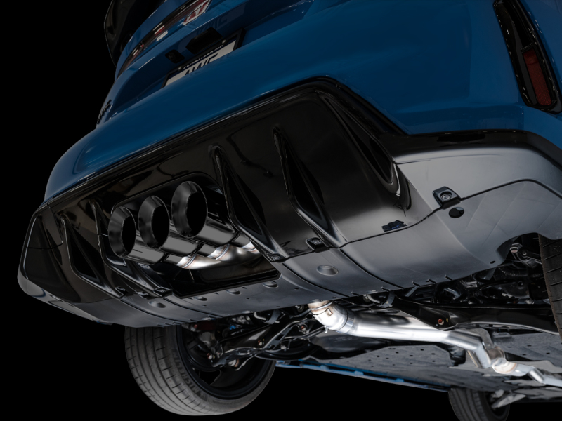 Honda Civic Type R Performance Exhaust - AWE Tuning - Cat Back Touring - Triple Diamond Black - `23-`27